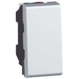 079201 Mosaic Переключатель 10AХ 1м алюминий Legrand