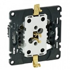 753031 Valena INMATIC. Силовая розетка двойная 2х2К+З 16А 250В. С защитными шторками. Безвинтовые зажимы Legrand 753031 Valena INMATIC. Силовая розетка двойная 2х2К+З 16А 250В. С защитными шторками. Безвинтовые зажимы Legrand
