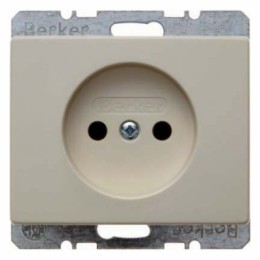 6161150102 Штепсельная розетка без защитного контакта цвет: белый, с блеском Arsys Berker