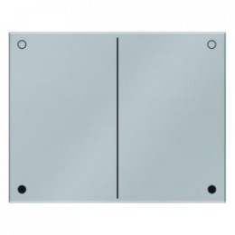 17657004 Кнопка для универсального нажимного диммера двойного включения цвет: нержавеющая сталь K.5 Berker