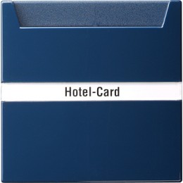 014046 Выключатель для карт, используемых в отелях Синий Gira S-color