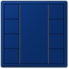LC504TSA4320T Les Couleurs® Le Corbusier KNX кнопочный модуль F 50 с четырьмя парами кнопок bleu outremer fonce Jung