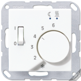 FTRA231AL А 500 Алюминий Регулятор теплого пола, 10(4)А Jung A серия