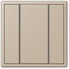 LC501TSA32142 Les Couleurs® Le Corbusier KNX кнопочный модуль F 50 с одной парой кнопок ombre naturelle claire Jung