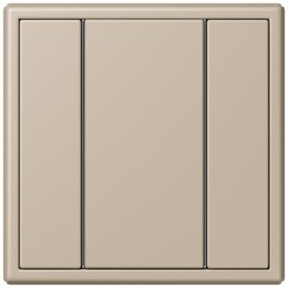 LC501TSA32142 Les Couleurs® Le Corbusier KNX кнопочный модуль F 50 с одной парой кнопок ombre naturelle claire Jung