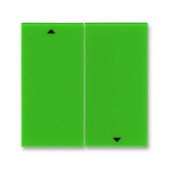 Сменная панель ABB Levit на клавишу для выключателя жалюзи зелёный ND3559H-A447/1 67 2CHH594471A8067