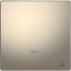 MTN3325-6050 D-life клавиша с линзой для led модуля, сим. звонок, никель Merten