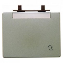 11409011 Откидная крышка с полем для надписи, плоская цвет: светло-бронзовый, лак Arsys Berker