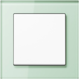 AC581GLWMT Рамка A Creation Матовое стекло 1-постовая Jung