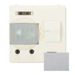 N2241 PL Датчик движения инфракрасный пассивный, 2-модульный, серия Zenit, цвет серебристый, ABB