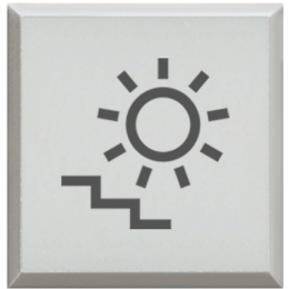 H4920BLB Axolute Сменные клавиши с символами для кнопок с подсветкой HD-4038LA/Подсветка лестниц Bticino