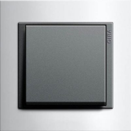 0211808 Рамка Event Белый глянцевый / Черный 1-постовая Gira