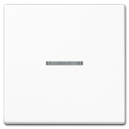 A1561.07UWW А 500 Белый Накладка светорегулятора/выключателя нажимного с индикацией Jung A серия