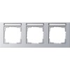 109325 Рамка E2 Алюминий 3-постовая Gira