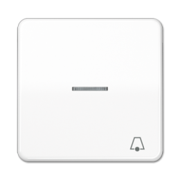 CD590KO5KWW CD 500/CD plus Белый Клавиша 1-я с/п с символом "ЗВОНОК" Jung