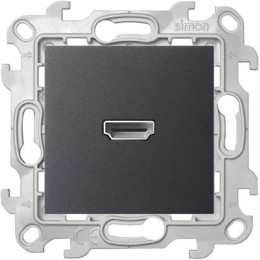 2411094-038 Коннектор HDMI 1.4, графит Simon 24