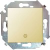 1591150-031 Выключатель одноклавишный кнопочный с пиктограммой, 16А 250В, винтовой зажим, слоновая кость Simon 15