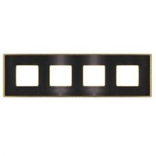 FD01434GROB Рамка Belle Epoque Metal Graphite / Bright gold 4-постовая гор/верт. Fede FD01434GROB Рамка Belle Epoque Metal Graphite / Bright gold 4-постовая гор/верт. Fede