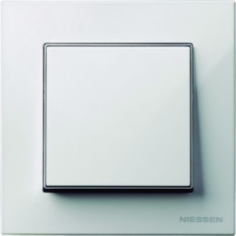 8571 BL Рамка Sky белый 1-постовая ABB 2CLA857100A1101