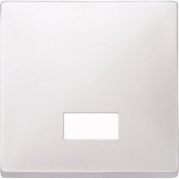 MTN411819 Клавиша х1 с индикацией, белый Merten