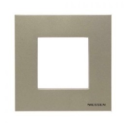 N2271 CV Рамка Zenit Шампань 1-постовая ABB