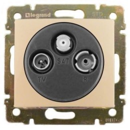 774336 Valena Розетка TV-FM-SAT оконечная 2400MHz 10 дБ Legrand