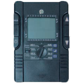 FD18003 Терморегулятор Цифровой. 16A, с LCD монитором. Кабель в комплекте, цвет Черный FEDE
