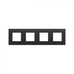 N2274 AN Рамка Zenit Антрацит 4-постовая ABB