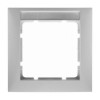 10118912 Рамка с полем для надписей S.1 Белый с блеском 1-постовая Berker