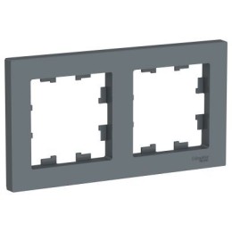 ATN000702 Рамка AtlasDesign Грифель 2-постовая Schneider Electric