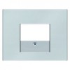 10357004 Центральная панель для розетки TAE цвет: нержавеющая сталь K.5 Berker