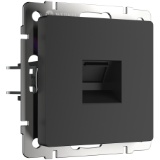 W1182008 Телефонная розетка RJ-11 (черный матовый) Antik Werkel a051604 W1182008 Телефонная розетка RJ-11 (черный матовый) Antik Werkel a051604
