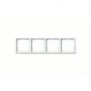 MTN481419 Рамка Artec Белый 4-постовая Merten
