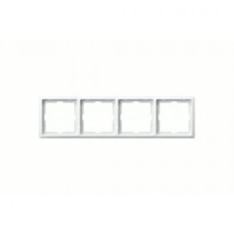MTN481419 Рамка Artec Белый 4-постовая Merten