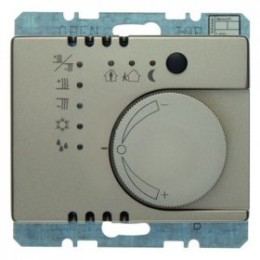 75441144 Регулятор температуры с кнопочным интерфейсом цвет: светло-бронзовый, лак Arsys Berker