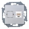 1591598-033 Розетка компьютерная RJ45 кат.5е, Systimax, алюминий Simon 15