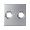 82053-33 Накладка на розетку R-TV+SAT, S82, S82N, алюминий Simon