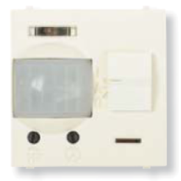 N2241 BL Датчик движения инфракрасный пассивный, 2-модульный, серия Zenit, цвет альпийский белый, ABB