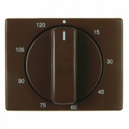 16350001 Центральная панель с регулировкой для механических таймеров цвет: коричневый, с блеском Arsys Berker