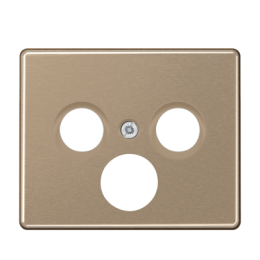 SL561SATGB SL 500 Бронза Накладка TV-SAT-FM розетки Jung