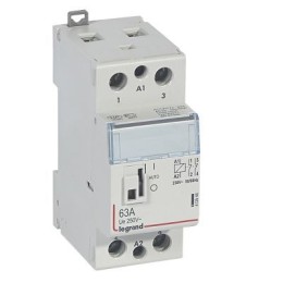 412548 CX3 Контактор 230V 2НЗ 63А с руч.уп. Legrand