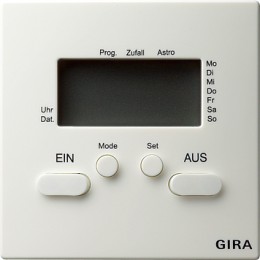 038540 Электронный таймер Белый Gira S-color
