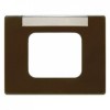 11770001 Центральная панель для AMP-ACO с полем для надписи цвет: коричневый, с блеском Arsys Berker