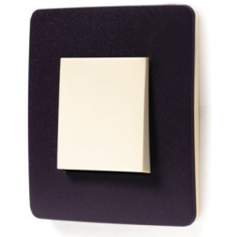 NU280215 Рамка Unica Studio Color Лиловый / Бежевый 1-постовая Schneider Electric