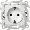 2420432-030 Розетка 2К+З с защ штор Push&Go, бел Simon 24