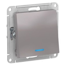 ATN000363 Atlasdesign 1-кл Переключатель с подсветкой, сх.6а, 10АХ, механизам, Алюминий Schneider Electric ATN000363 Atlasdesign 1-кл Переключатель с подсветкой, сх.6а, 10АХ, механизам, Алюминий Schneider Electric