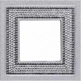 FD01291CB Рамка Crystal De Luxe Хром 1-постовая Fede