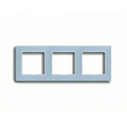 AC583GLBLGR Рамка A Creation Серо-Голубой 3-постовая Jung
