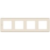 Рамка - 4 поста Слоновая кость Legrand INSPIRIA 673961