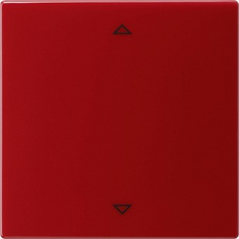 063443 Накладка системы управления жалюзи Standard Красный Gira S-color